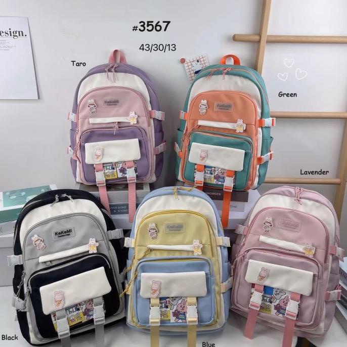 Tas Sekolah ABG Ransel Anak Perempuan Tas Sekolah Remaja Cewek Unicorn