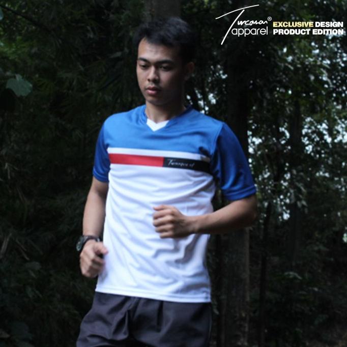 Baju Jersey Running pria Original Olahraga Sport Dryfit