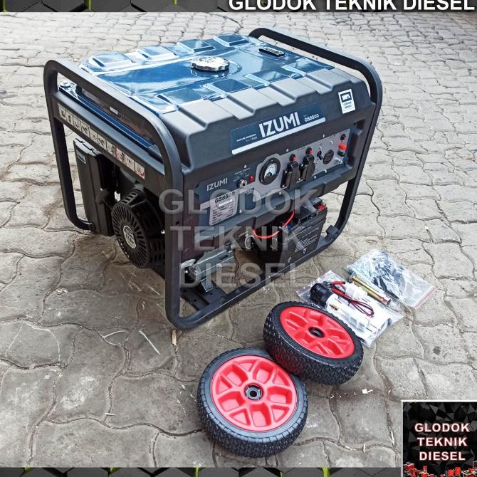 Harga Promo IZUMI Genset Bensin 7000 watt W ( Generator Listrik ) GS-8500
