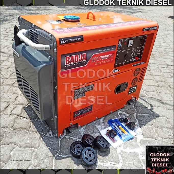 Harga Promo Generator Genset Silent Diesel 5000 W 4500 Watt Solar 7.5 6.5 KVA ORI