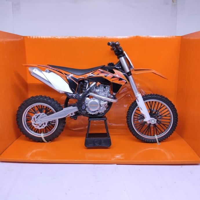 Diecast Miniatur Motor Cross Trail KTM 350 EXC-F 2014 Harga Murah