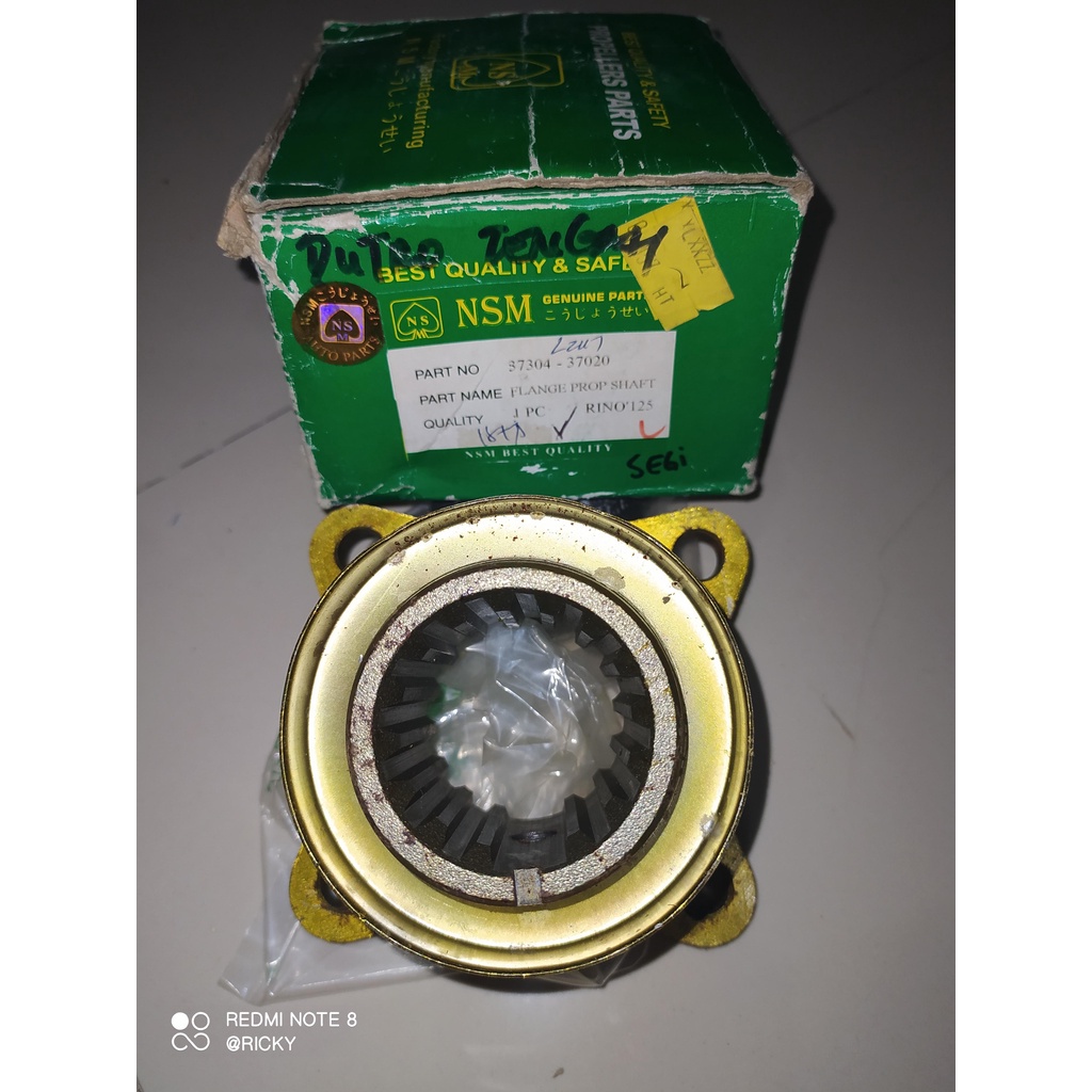 Flange joint proper tengah Rino 125 37304-37020 -Segi