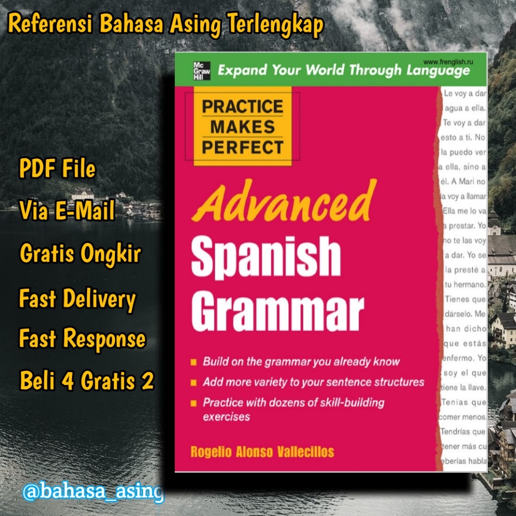 Buku Bahasa Spanyol Advanced Spanish Grammar