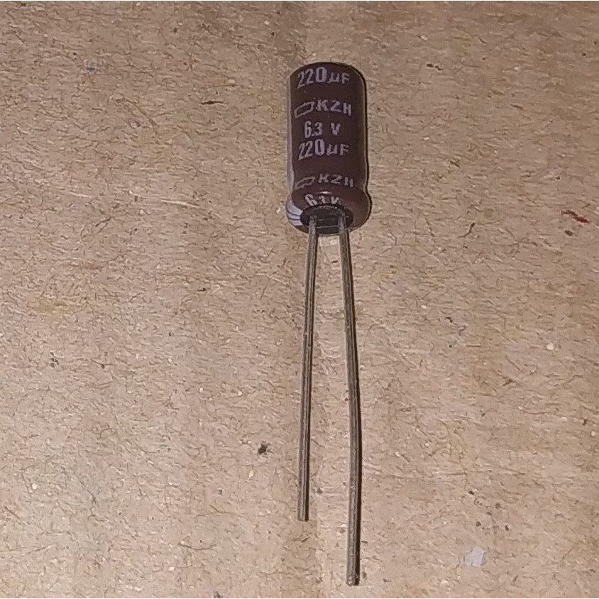 C Elco Elko 220uF 6.3V 220 uF 6.3 V