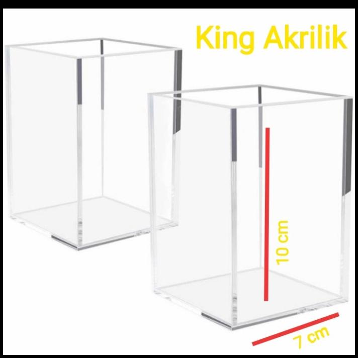 

BEST DEAL ACRYLIC / AKRILIK KOTAK PEN / PENSIL / DISPLAY STATIONARY AKRILIK !!!!!!