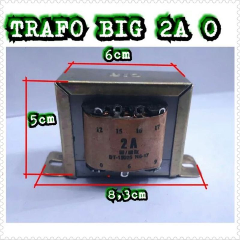 Trafo BIG 2A Non CT