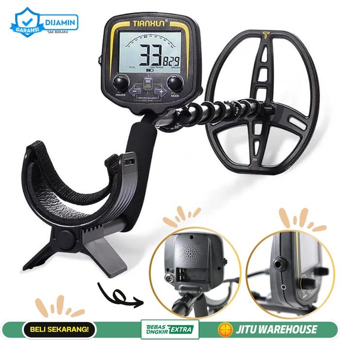 Terbaru Metal Detector Tx-850-0 Alat Pencari Emas Logam Perak Gold Bawah Tanah Promo Terlaris