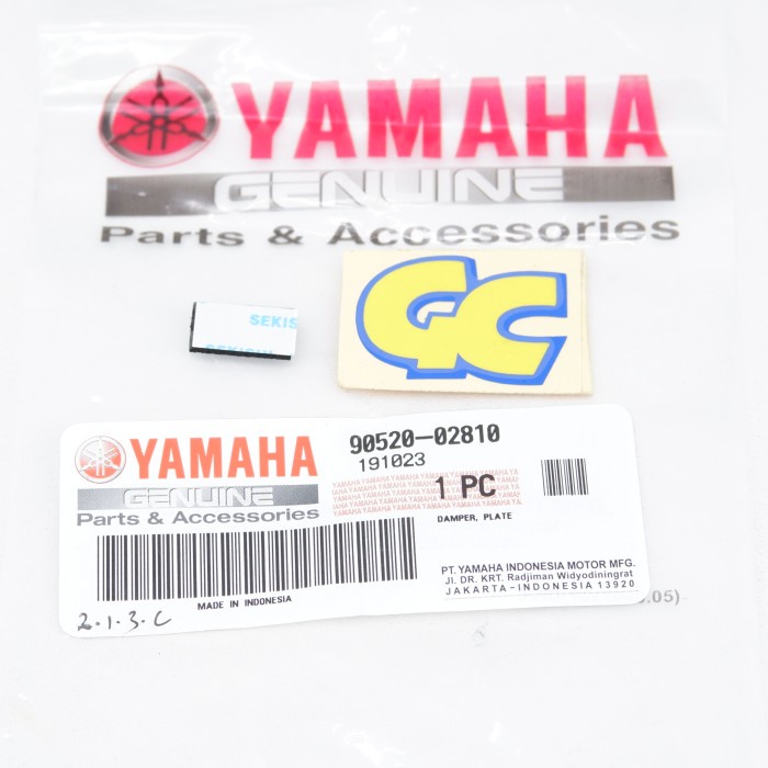 Damper Plate Yamaha 90520-02810