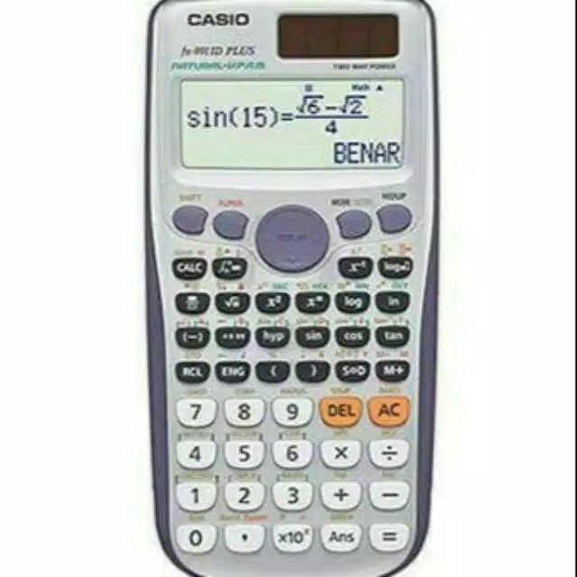 

KALKULATOR CALCULATOR SCIENTIFIC CASIO FX-991ID PLUS FX991ID PLUS ORI ORIGINAL TERBARU