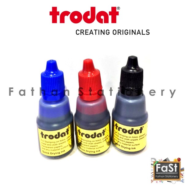 

Promo Tinta Stempel Trodat 7081 25Ml (Permanent) Biru Original Ready Stock