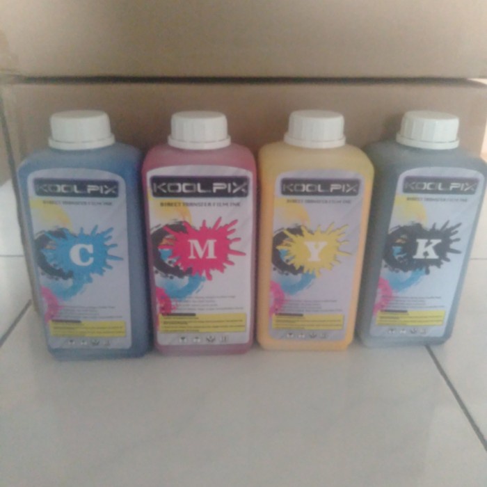 

Ready Tinta Dtf Cmyk 1 Liter Bebas Ongkir