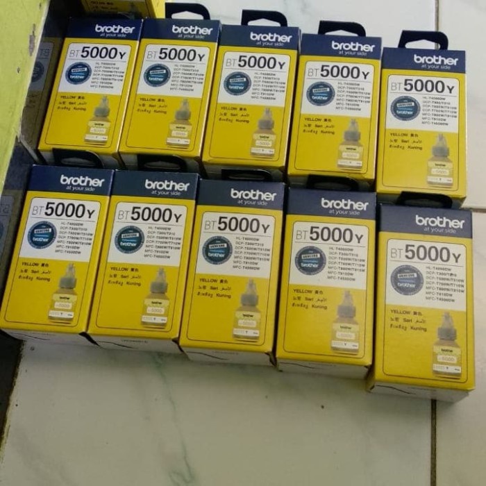 

Terbaru Tinta Brother Bt6000& Bt 5000(1Set) Ink Original Original