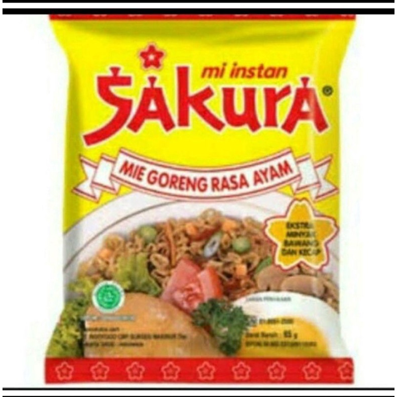 

Mie sakura goreng