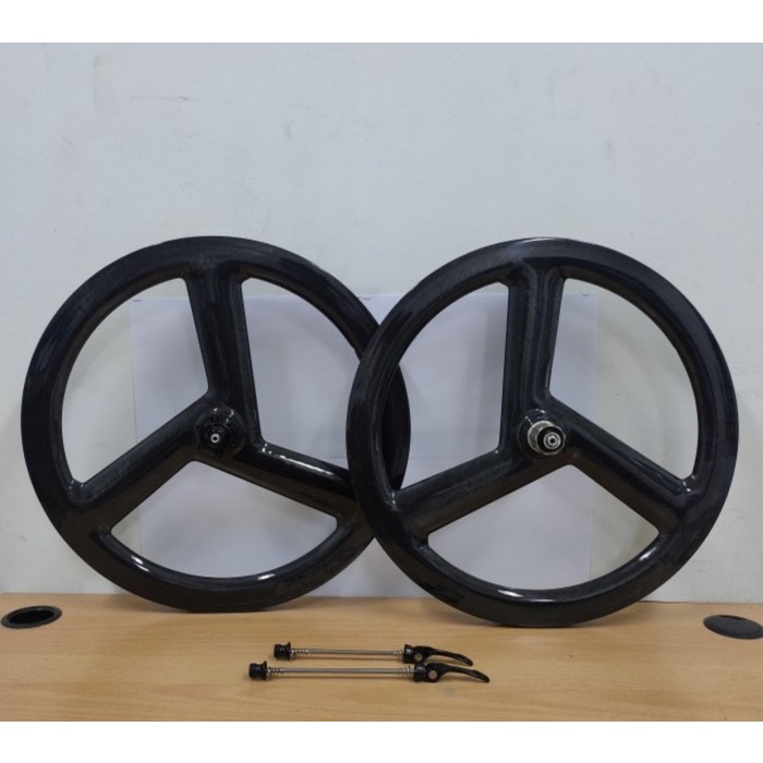 ✨Ori Wheelset Trispoke Carbon Luce 20 451 Discbrake 1 Set By Element Limited