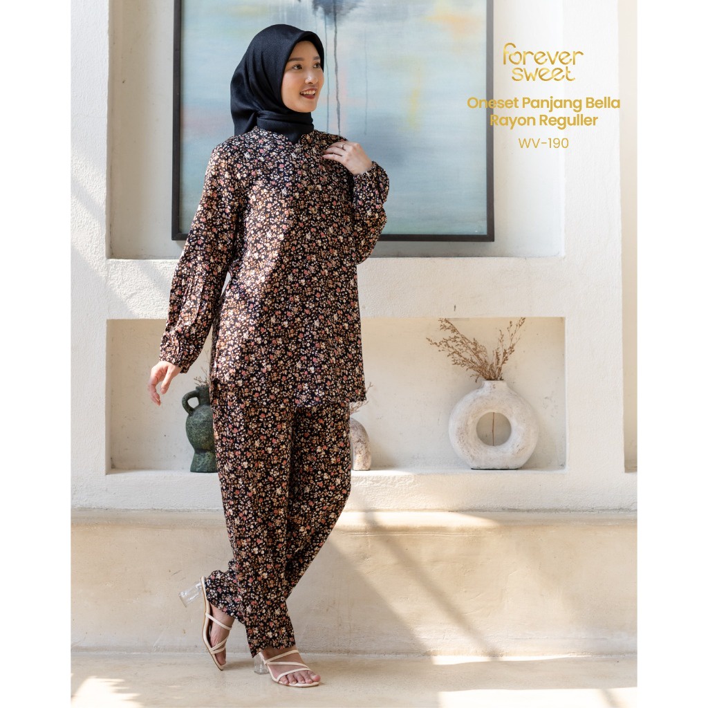 Forever Sweet One Set Rayon Bella Setelan Wanita