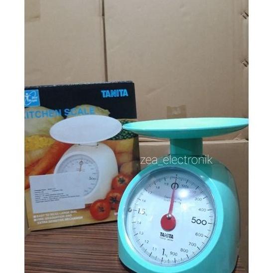 Timbangan Manual Tanita 1122 (Biru Muda) Timbangan Dapur / Kue 2Kg Daniaorina