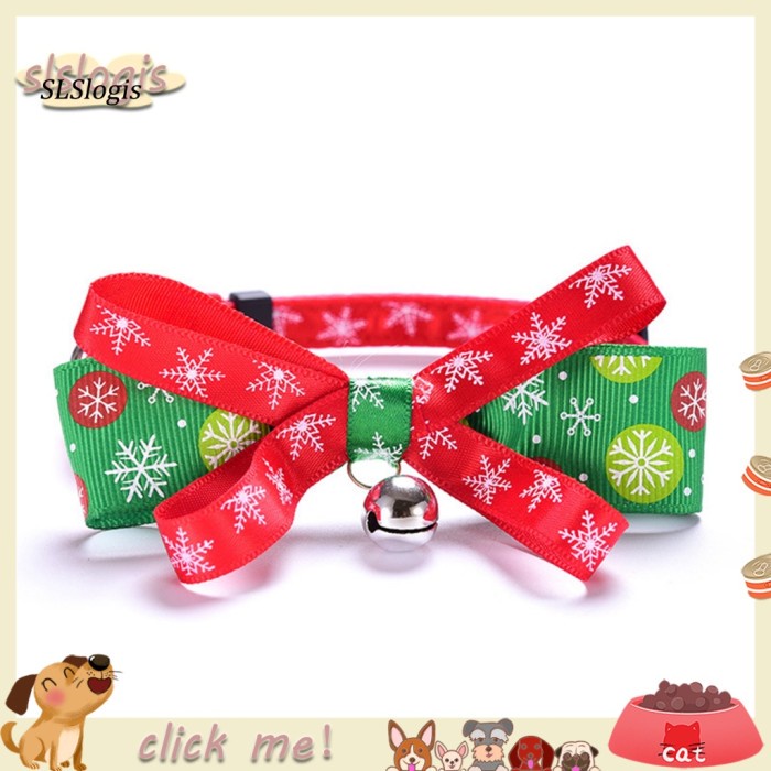 

Tali Leher Adjustable Motif Snowflake Natal Untuk Anjing / Kucing Limited Stock