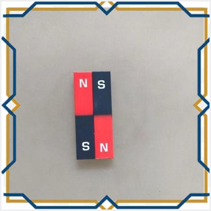 

[GPD] MAGNET BATANG PENDEK 10 CM ALAT PERAGA PENDIDIKAN