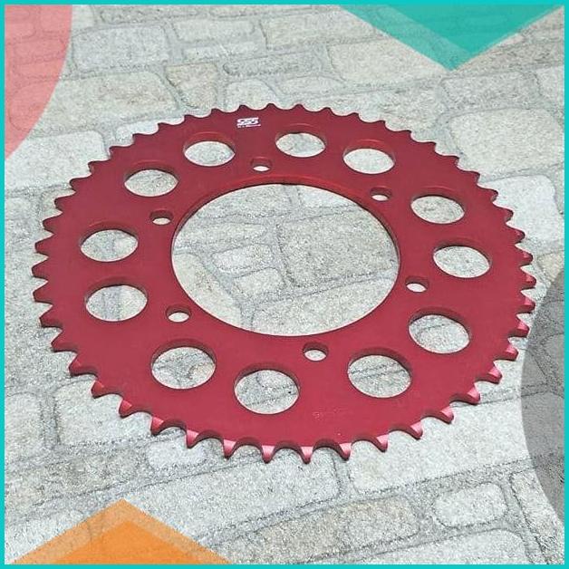 Gear SSS 520x46 RED Ninja250 Z250 R25 MT25 New R15v3 Vixion R 16novz3