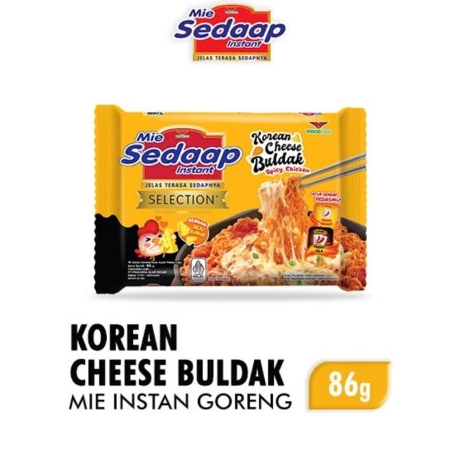 

Mie sedap korean cheese buldak mie goreng rasa keju pedas khas korea