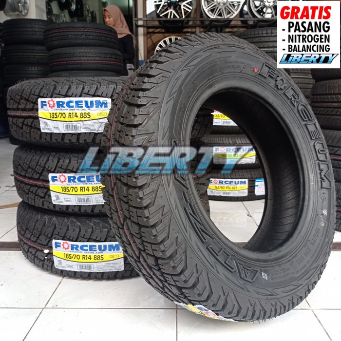 BAN MOBIL MURAH FORCEUM 185 70 R14 ATZ-R, JUAL BAN MOBIL 185 70 R14