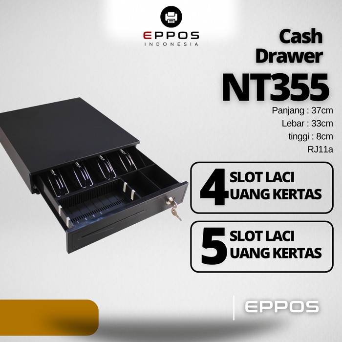 Katlen Laci Kasir Rj11 / Cashdrawer 37 X 33 Eppos
