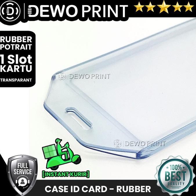 

Tempat ID Card Silikon 1 Slot/Holder ID Card/Case ID Card/Card Holder