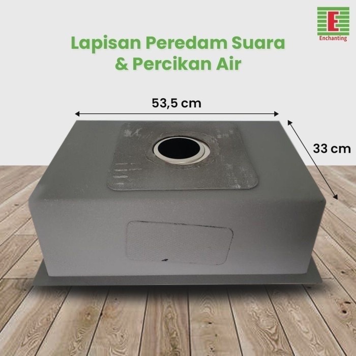 Kitchen Sink / Bak Cuci Piring Stainless Europe Enchanting E1078
