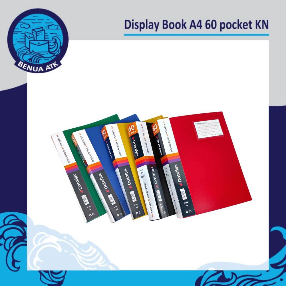 

Miliki - Display Book / Clear Holder 60 Pocket + Kartu Nama A4 Dataflex DF-833 ,.