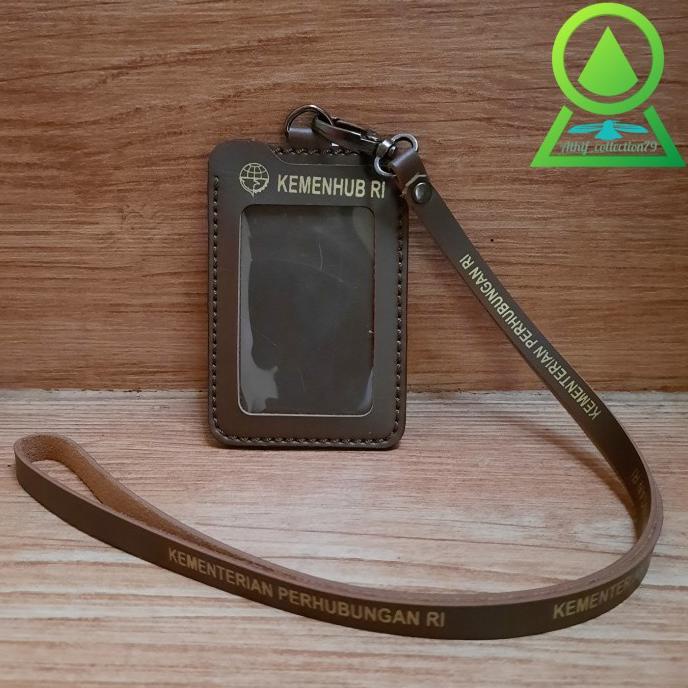 

Tempat Id Card Kemenhub RI Holder Id Card Kulit Kemenhub RI