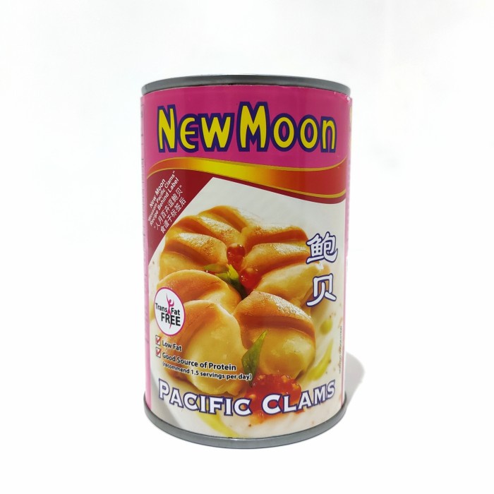 

New Moon Pacific Clams Abalone 425 Gr Pasific Clams Baby Abalone