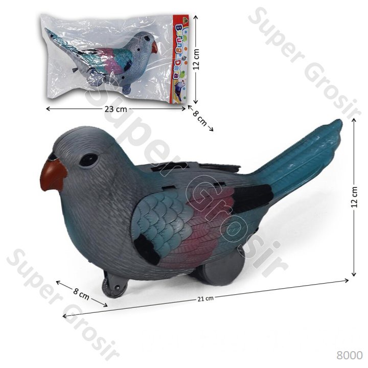 Mainan Anak Mainan Hewan Mainan Figur Animal Tarik Jalan_P/S Burung Dara Tarik Jalan_P/S Burung Dara