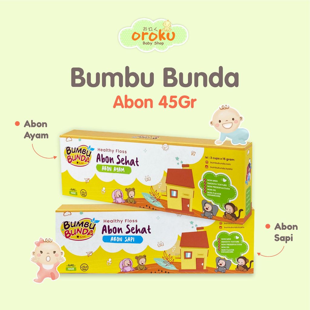 

Bumbu Bunda Abon 45Gr / Abon Anak