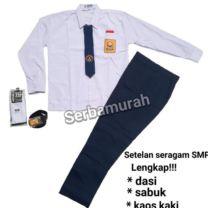 setelan seragam sekolah smp laki-laki baju seragam sekolah smp laki