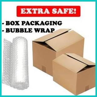 

BUBBLE WRAP + BOX EXTRA SAFE PACKING A153 16novz3 suku cadang