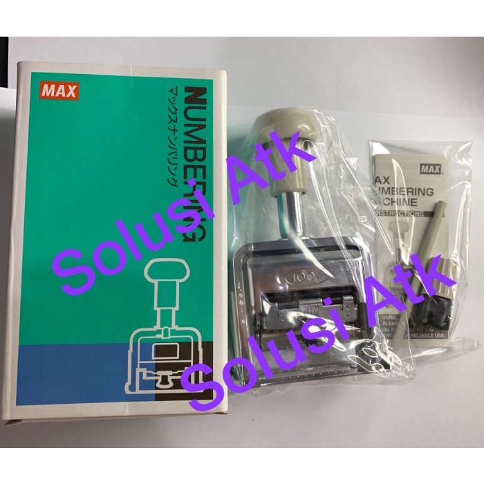 

Max Numbering Nomerator N-1007 10 Digit