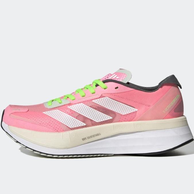 SEPATU LARI WANITA ADIDAS ORIGINAL WMNS ADIZERO BOSTON 11 BEAM PINK G