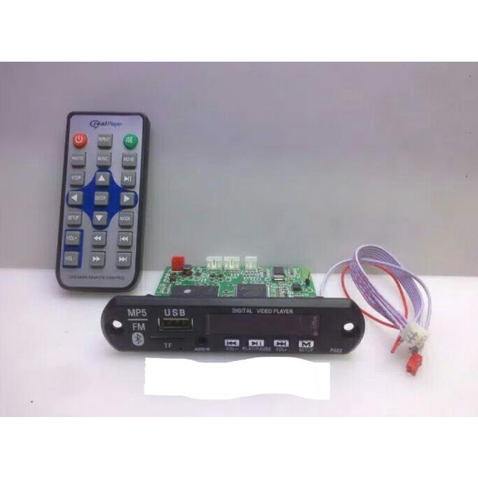 KIT MP5 BLUETOOTH VIDEO FM RADIO MODUL MP5 BLUETOOTH VIDEO FM RADIO