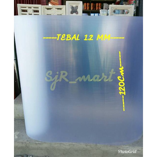 Fiber Pagar Rumah Harga Per 50 Cm Tebal 1.2 Mm / Fiber Utup Pagar / Fiber Plastik Fiber Teralis