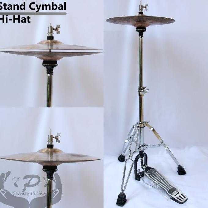 Stand Cymbal Hi Hat Big Chain Hi-Hat Drum