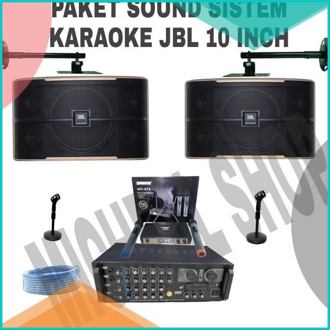paket sound system karaoke JBL10 inch / JBL PASSION 10 16novz3 tools