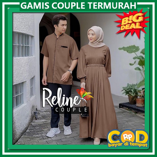 Games Wanita Muslim Terbaru Mewah Gmis Import Motif Copel Cople Keluarga Lebaran Gmis Set Kopel Cewe