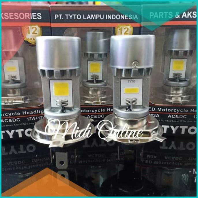 Lampu Led Depan H4 TYTO - Lampu Depan Vixion 2 Sisi TYTO ORIGINAL 16no