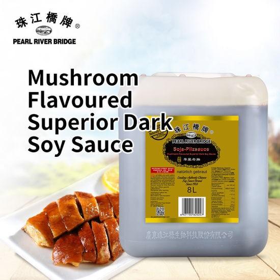 

Mushroom Soy Sauce 1.8 Ltr Pearl River Bridge Kecap Asin Jamur Halal Best Seller