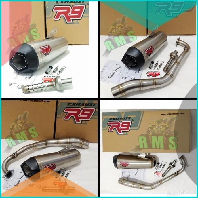 Knalpot R9 Honda Pcx 160 New 2021 R9 New Alpha Series Pcx 160 - 2021 1
