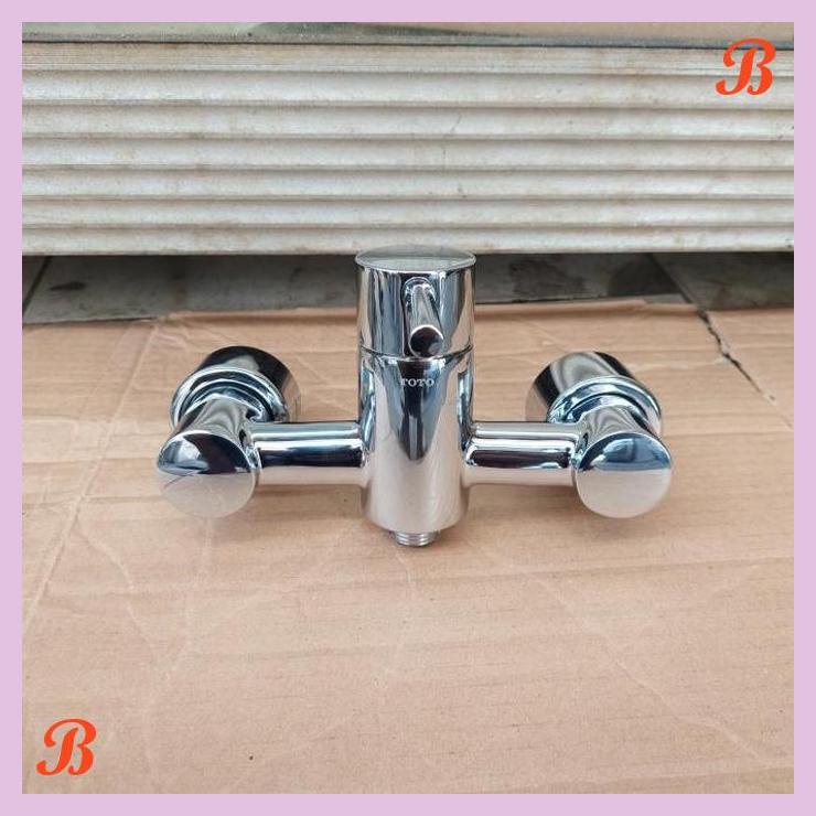 KRAN SHOWER KRAN MIXER PANAS DINGIN SHOWER PUTIH TOTO BEKAS | SHC