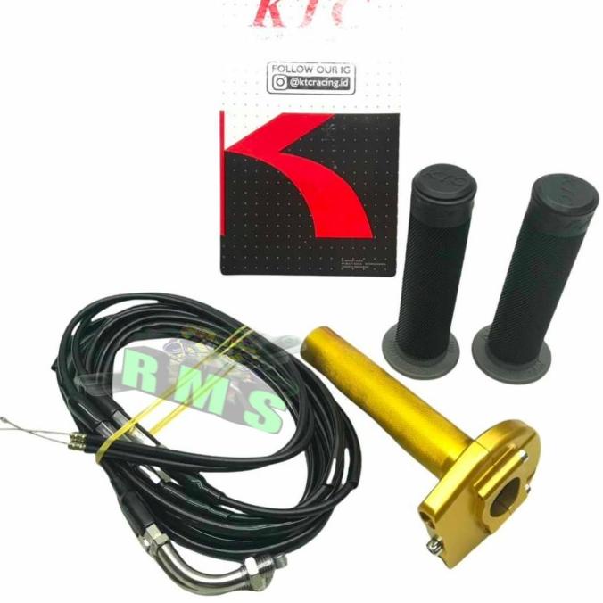 Gas Spontan KTC CNC Metic Nmax - Xmax - Aerox - Lexi - Beat Vario Pcx