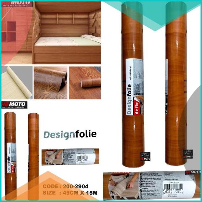Sticker DCFIX(200-2904)/Stiker Furniture/Sticker Motif Serat Kayu 16no