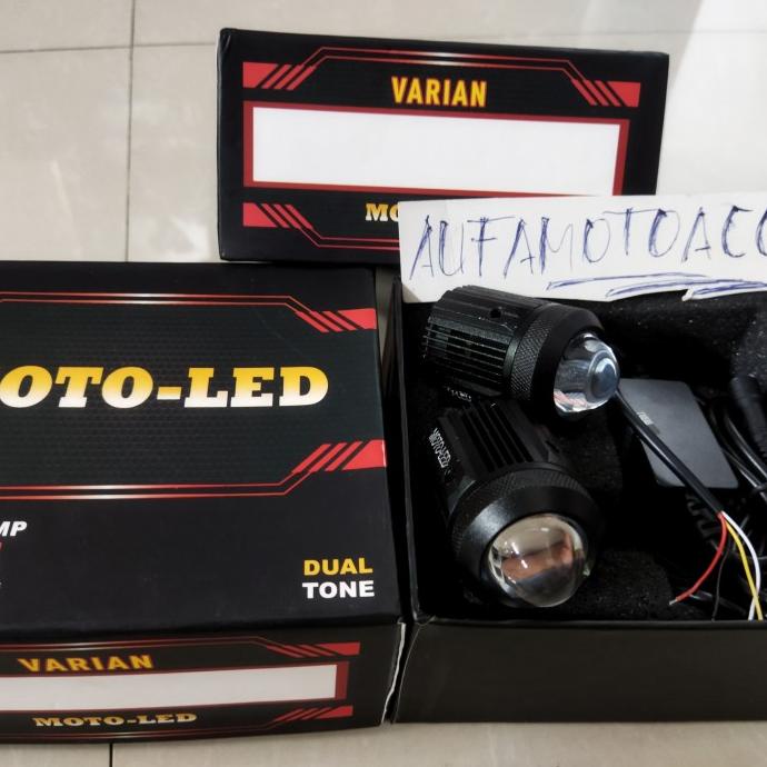 Lampu Tembak D2 Laser Foglamp Motoled Premium
