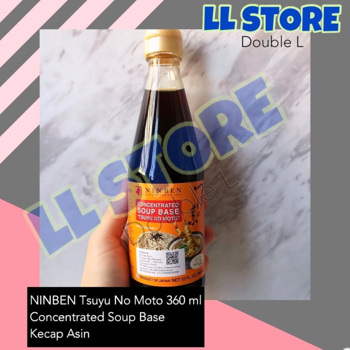 

Ninben Tsuyu No Moto 360 Ml Concentrated Soup Base Kecap Asin Jepang